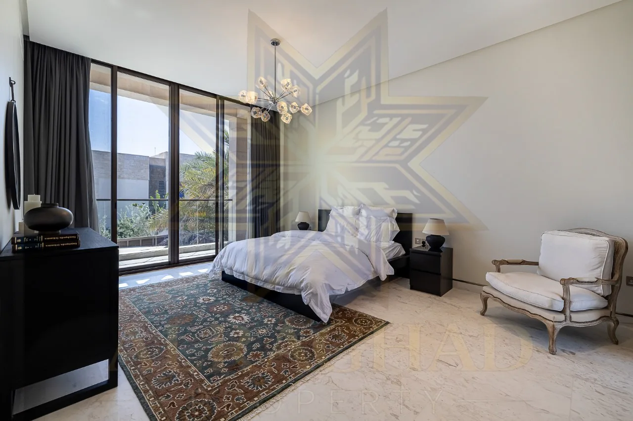 Master bedroom suite