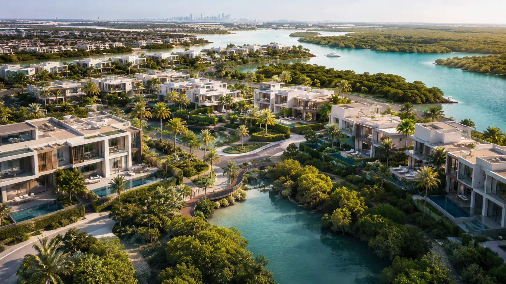 Fahid Island Abu Dhabi new premium island development with sea frontage