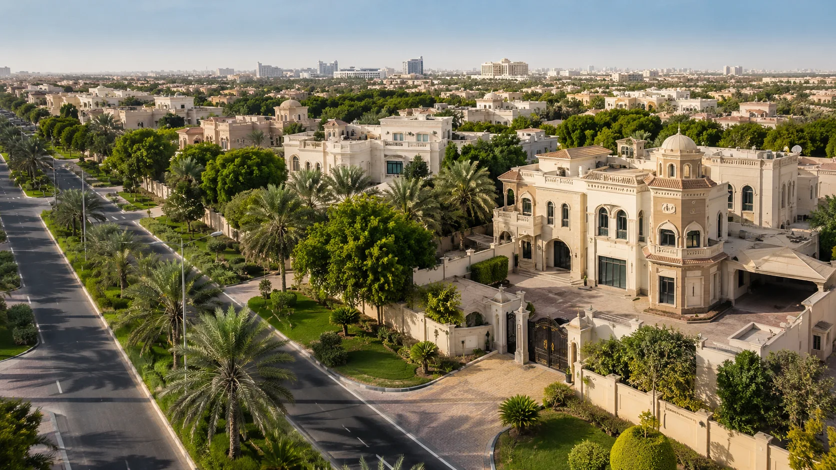 Khalifa City Abu Dhabi mainland villa community