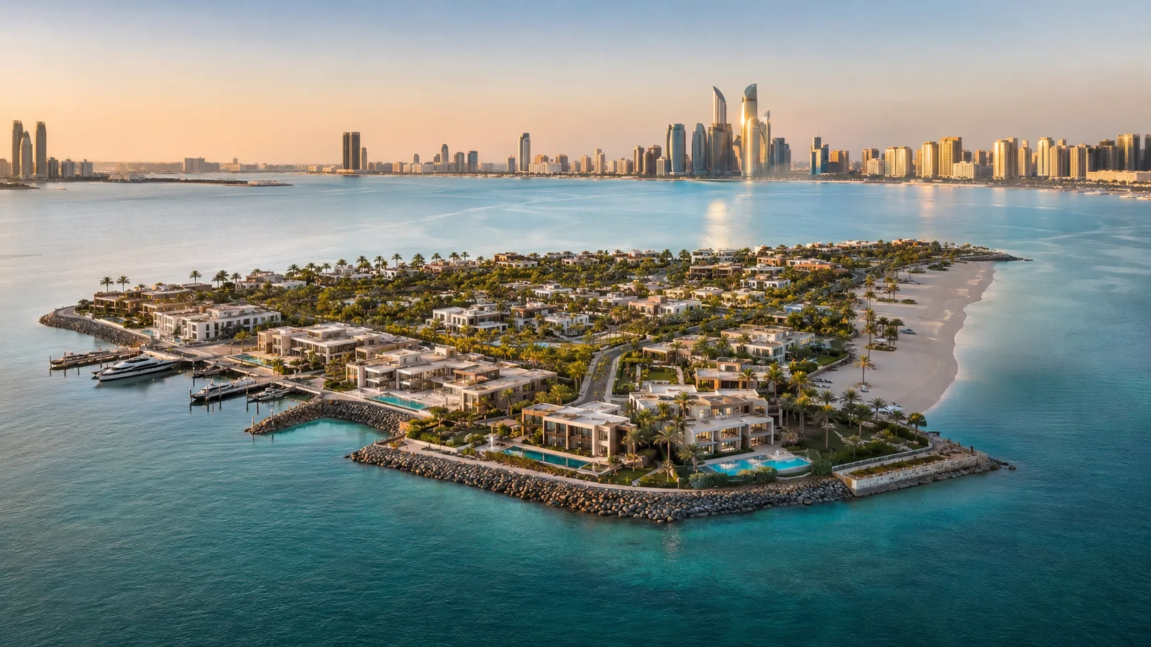 Lulu Island Abu Dhabi future Corniche waterfront development