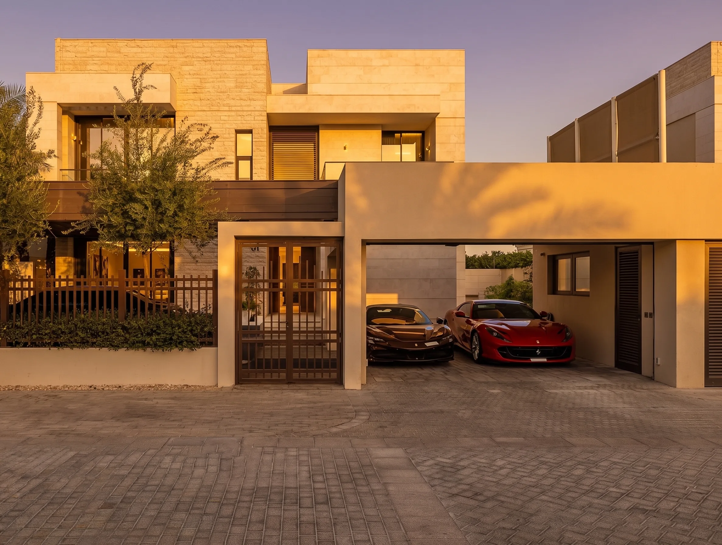 Hidd Al Saadiyat beachfront villa exterior, Saadiyat Island Abu Dhabi