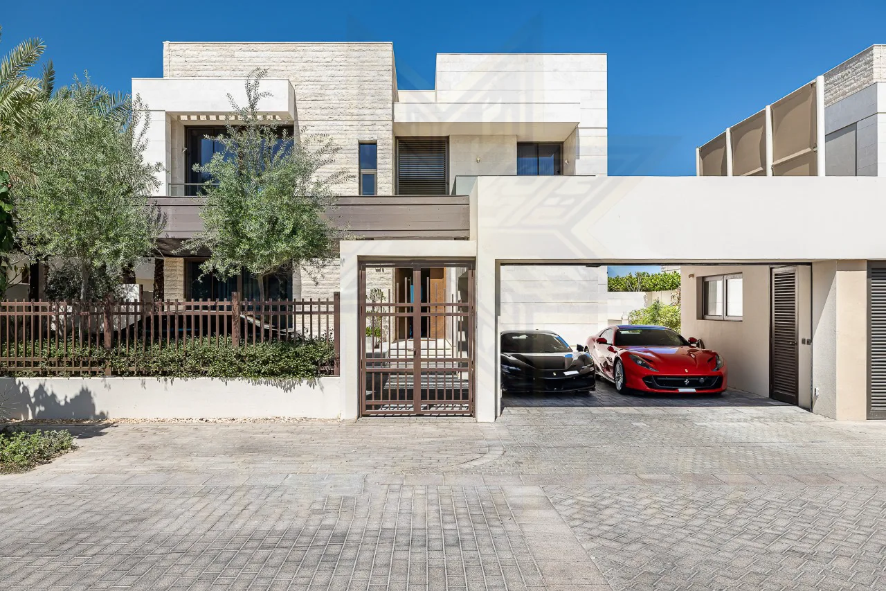 Hidd Al Saadiyat villa exterior and facade
