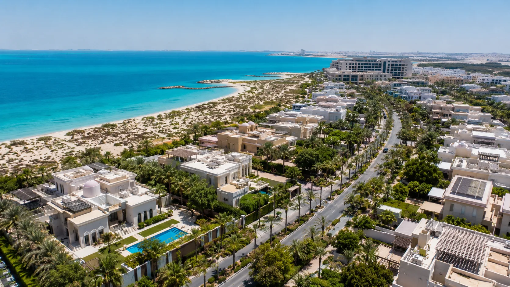 Saadiyat Island Abu Dhabi luxury beachfront property